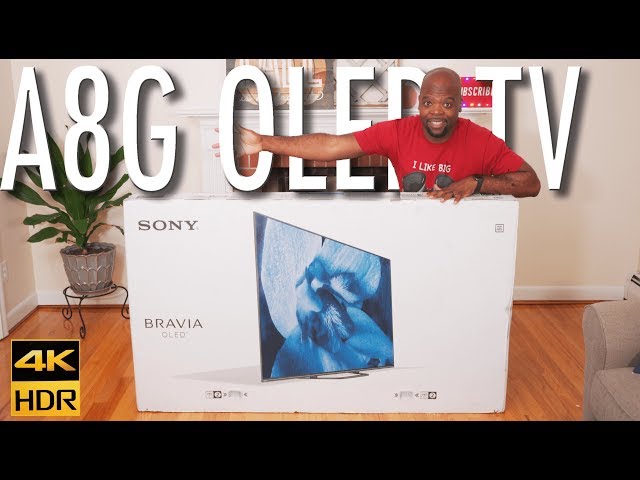 Sony A8G OLED TV Unboxing & Initial Setup + DEMO [4K HDR]