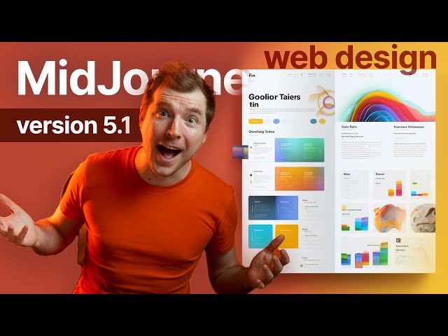 How MidJourney 5.1 brings new changes to Web Designs AI Art