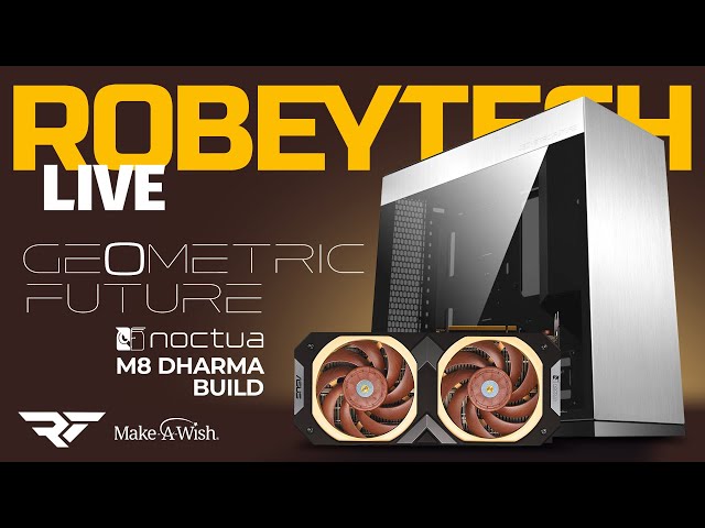 $3200 Noctua Themed Geometric Future M8 Dharma Build (14700K / Noctua RTX 4080)