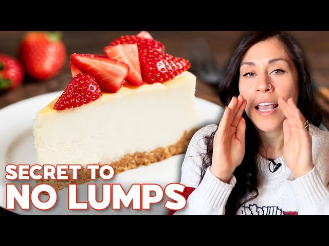 How to make Cheesecake with NO LUMPS