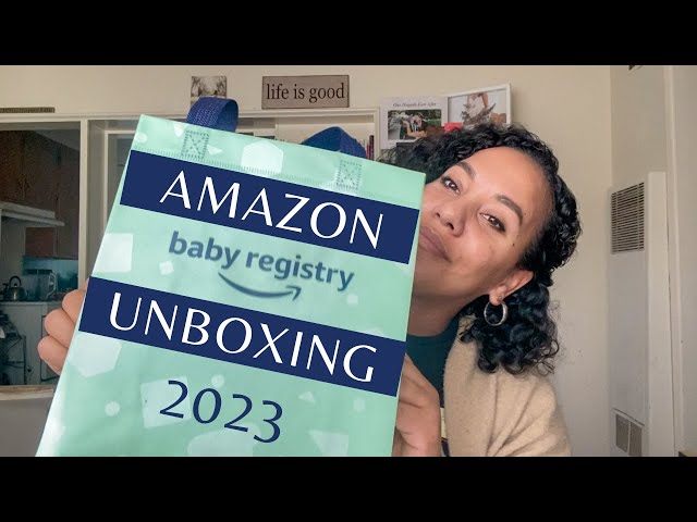 What's Inside The Amazon Baby Box 2023 Unboxing