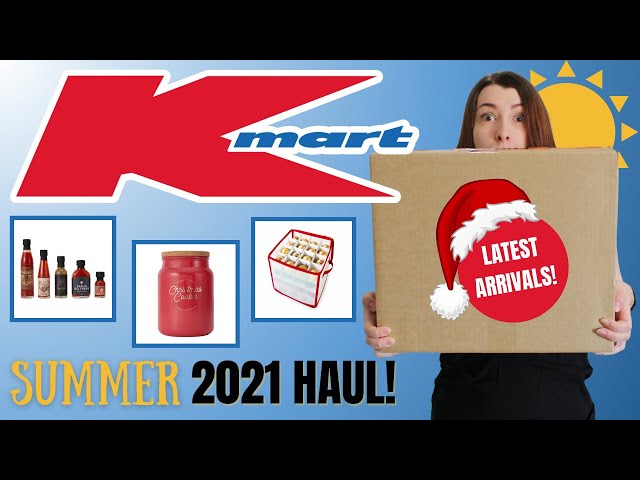 NEW! Summer Kmart Haul 2021! | LATEST ARRIVALS, GIFT IDEAS & MORE