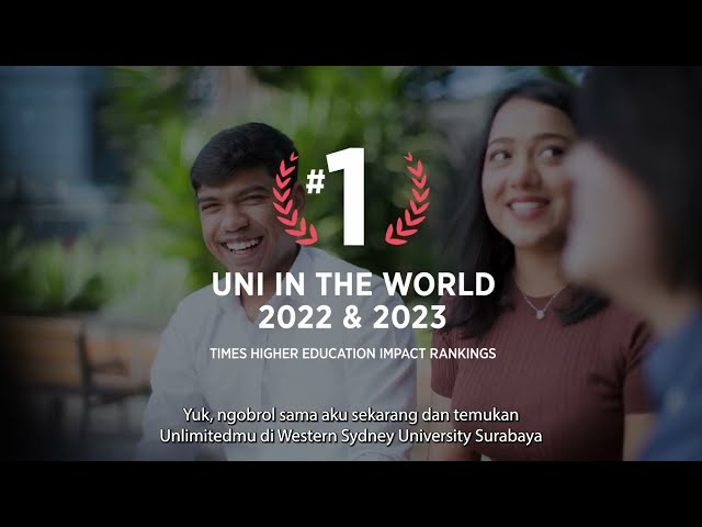 Western Sydney University Indonesia | Opening September 2024 | Inviting Applications