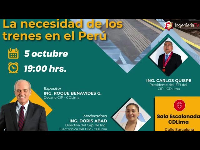 Las Necesidades de los Trenes en el Perú