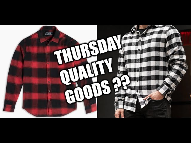 [REACTION] Thursday is now making shirts / Flannels and Oxfords and Bears, OH MY!  My thoughts