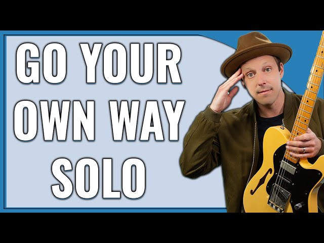 Go Your Own Way Guitar Lesson (RHYTHM and LEAD)