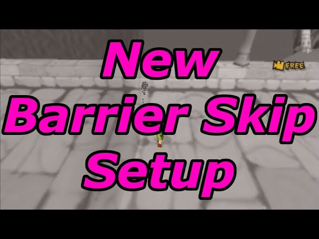 The Wind Waker: New Barrier Skip Setup (Bomb Push Method)