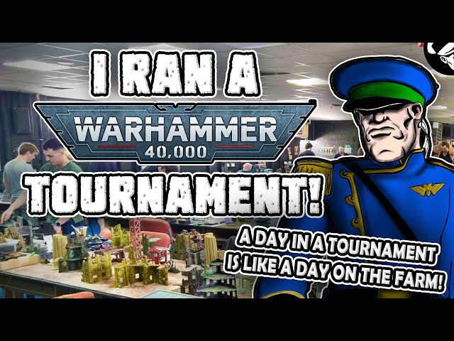 I ran a Tournament and it was MIND BLOWING! | Just Chatting | Warhammer 40,000