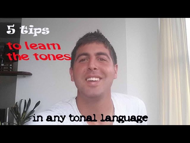 5 tips to learn the tones in any tonal language