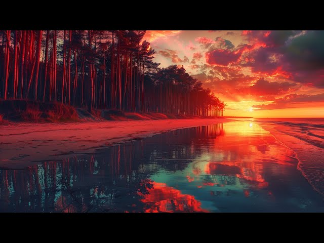Relaxing Music For Stress Relief, Anxiety and Depressive States, Heal Mind, Body and Soul, Sunsets