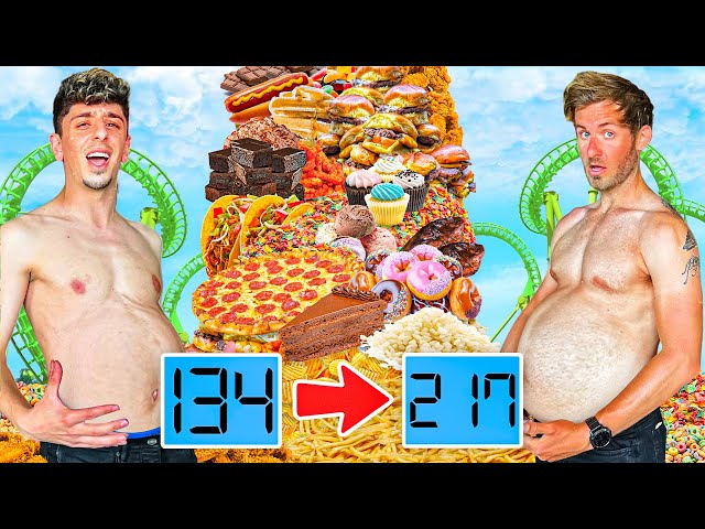 Who Can Gain the Most Weight VS Professional Eater