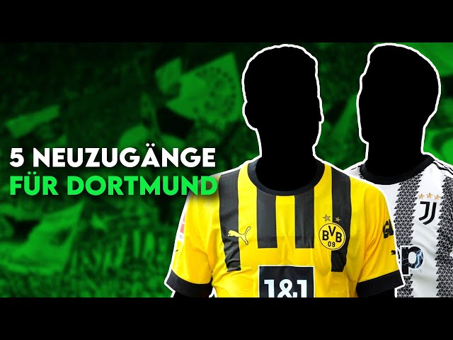 Borussia Dortmund: 5 Transfers für den Meisterschaftskampf mit Bayern!
