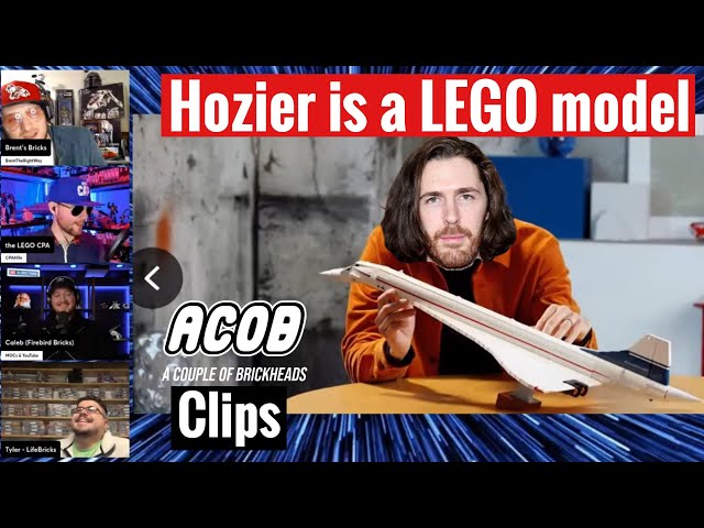Hozier is a LEGO Model.  @BrentsBricks @LifeBricks @theLEGOcpa @firebirdbricks