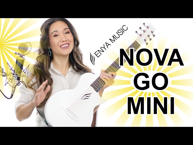 This 32” mini guitar will 🤯! Enya Nova Go Mini and Magnetic Strap Demo