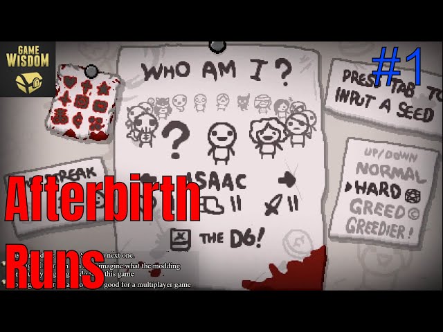 The Binding of Isaac Afterbirth Run Collection (1) -- Tearing Up