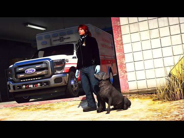 GTA 5 Roleplay - CLRP #1 - Meet Shadow. The Fire Dog (Fire/ems)