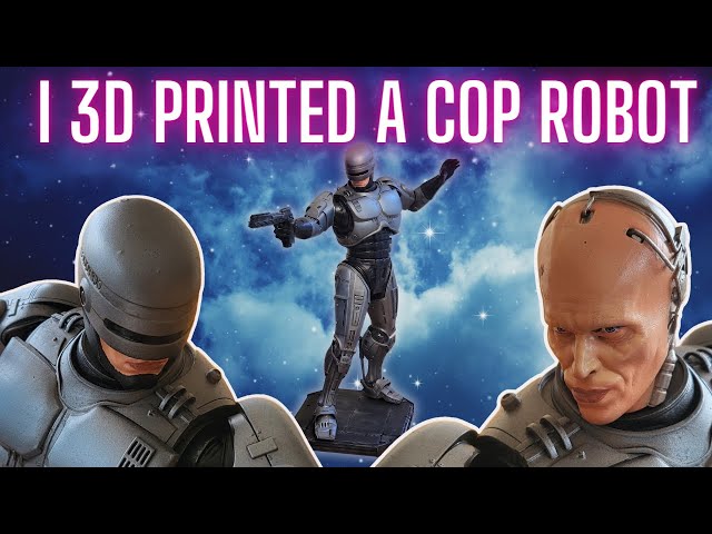 3D Printed Robocop By Wicked