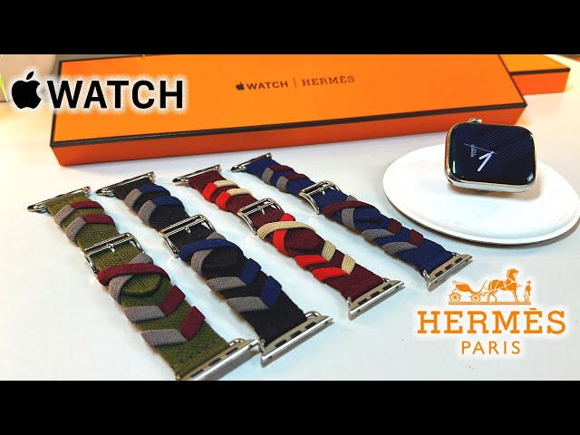 NEW Hermès Bridon Single Tour Bands (REVIEW) [ALL COLORS!] WORTH IT FOR $349? | AW Ultra,Series9, SE