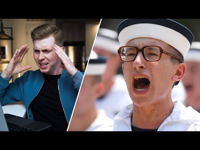 Reacting to Naval Academy Basic Training!