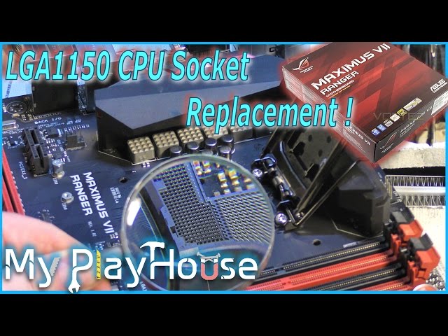 How to DIY LGA1150 CPU Socket Replacement - 404