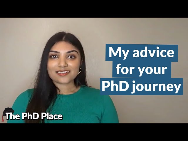 Practical advice for PhD success - PhD Talk