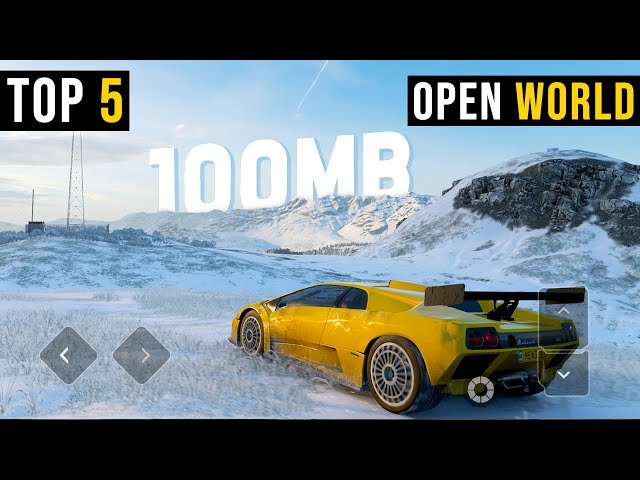 Top 5 Best OPEN WORLD GAMES For Android 2023 | Best Open World Games For Android Under 100 MB