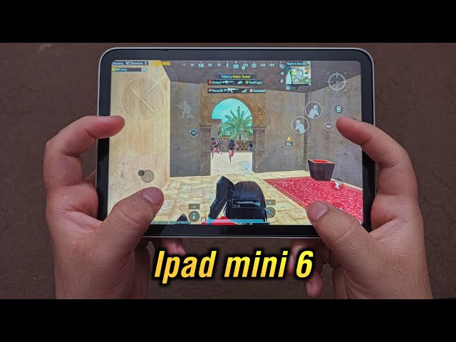 ipad mini 6 it's here🤗🔥 ipad mini 6 handcam PUBG MOBILE👌👑60FPS+QHD🔥🔥