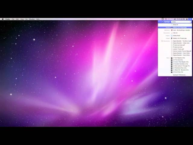 Tech Support: How to Use Spotlight in Mac OS X