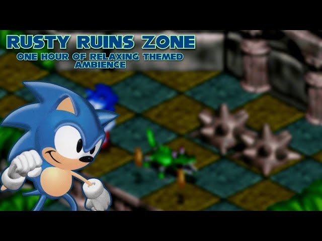 Rusty Ruins Zone - Sonic 3D Blast || Extended with Rain and Nature Ambience