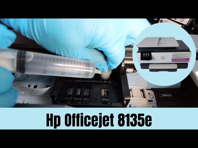 How To Clean - Hp Officejet Pro 8135e
