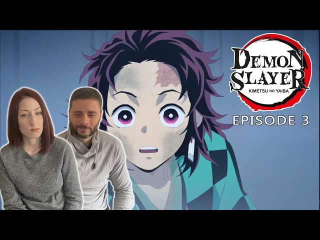 The Boulder Test | Her First Reaction to Demon Slayer | Episode 3