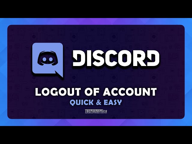 How To Log Out of Discord Account | Sign Out of Discord on PC