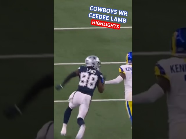 CEEDEE LAMB ✭ #COWBOYS WR 2023 #HIGHLIGHTS! 🔥 Officially Holding Out Of Mandatory Mini-Camp 👀 #NFL