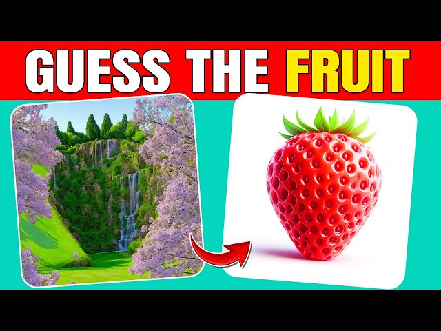 Guess by ILLUSION - Fruits and Vegetables Edition 🍎🥑🍌 Easy, Medium, Hard Levels