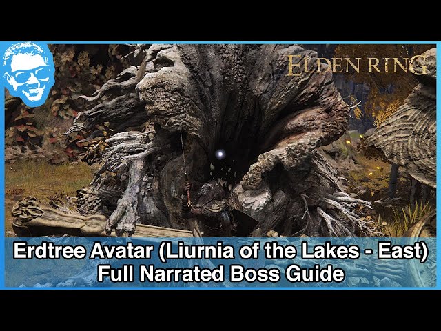 Erdtree Avatar (Liurnia of the Lakes - East) - Narrated Boss Guide - Elden Ring [4k HDR]
