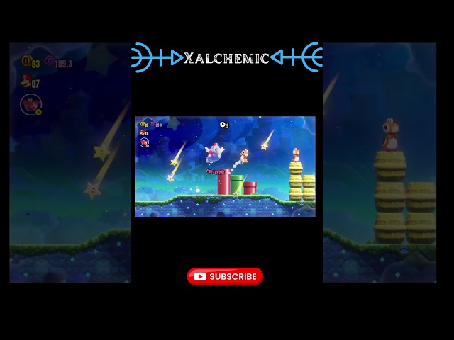 Super Mario Wonder Star Powerup #mario #mariowonder #gaming #gamingvideos #shorts