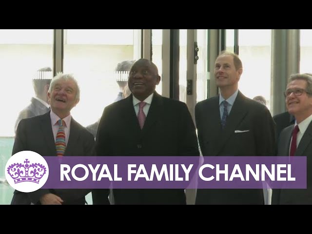 Prince Edward and President See UK-SA Science Collaboration