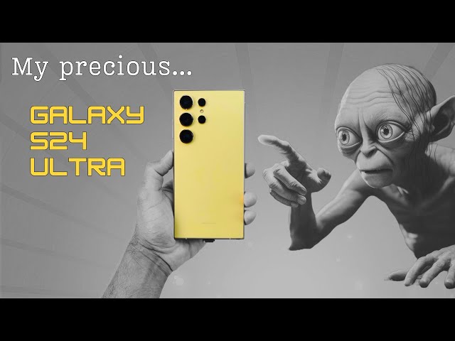 Samsung Galaxy S24 Ultra Titanium Yellow Colour Unboxing & Setup