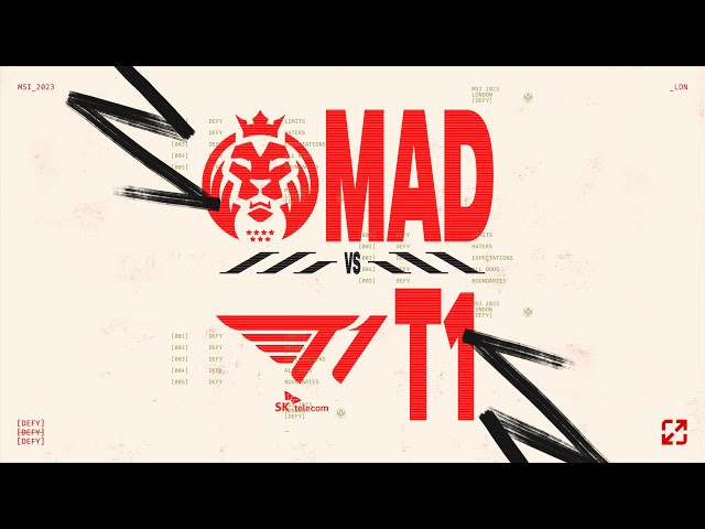 MAD VS T1 - MAPA 3 - BRACKET STAGE - MSI 2023 - LEAGUE OF LEGENDS