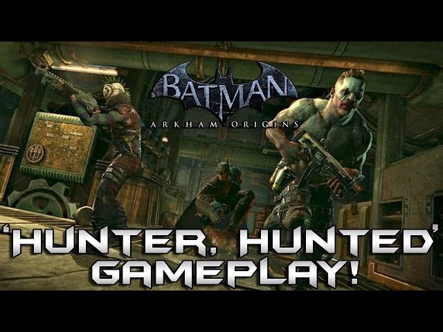 Batman Arkham Origins Multiplayer: Hunter, Hunted Mode Gameplay + Hilarious Commentary!