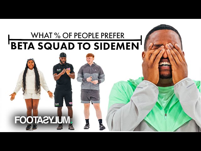 Beta Squad or Sidemen?! Angry Ginge & Filly discuss | Public Opinion EP4@Footasylumofficial