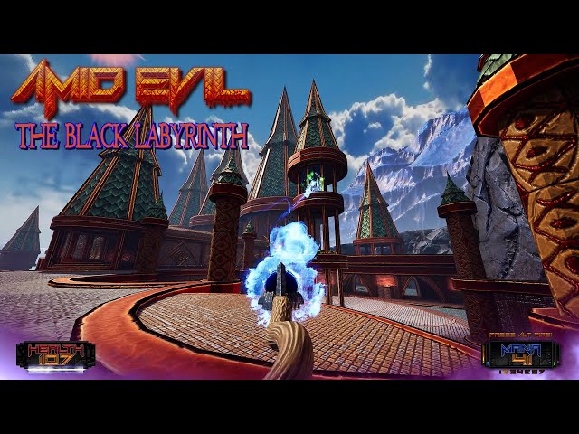 Amid Evil - The Black Labyrinth DLC - Walkthrough