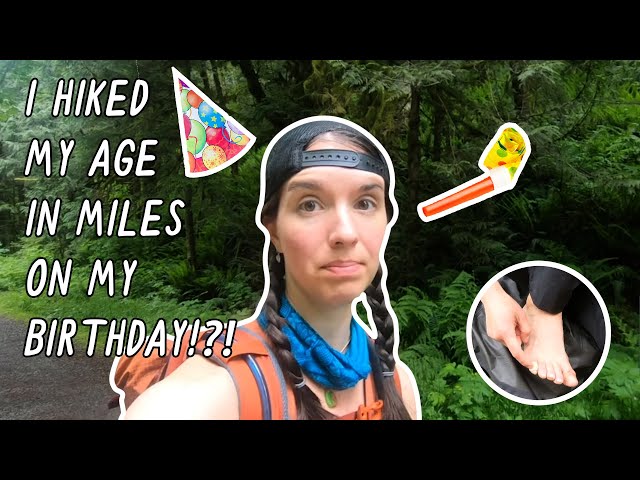 I Hiked My Age in Miles on My BIRTHDAY! | Miranda in the Wild
