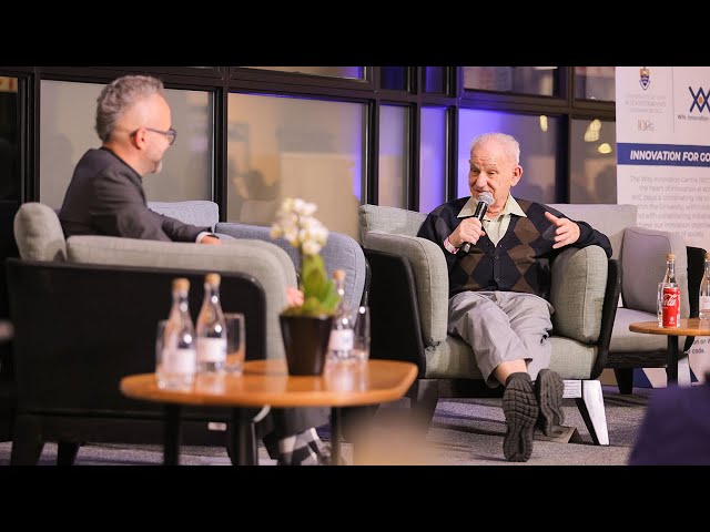 Wits Innovation Centre | Fireside chat with Wits alumnus and innovator Dr David Fine