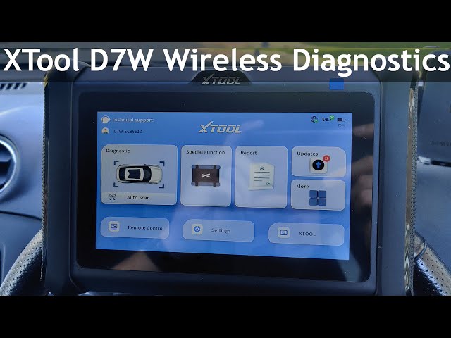 SDG #332 XTool D7W Wireless Diagnostic Scan Tool (OBD-II)
