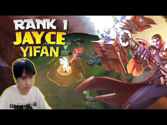 🔴 JayceKing YiFan Jayce vs Riven - YiFan Rank 1 Jayce Guide