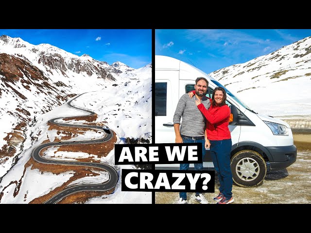 Road Trip To Switzerland's HIGHEST Mountain Pass (Van Life Europe)