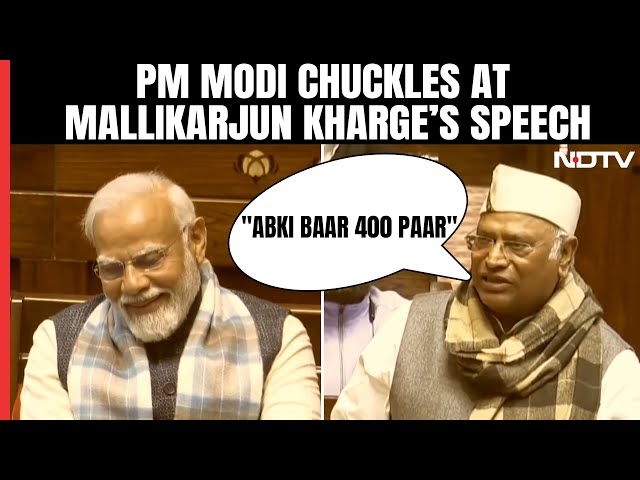 Mallikarjun Kharge Speech On '400 Paar' Faux Pas Amuses PM, Minister Says 'Whole Truth'