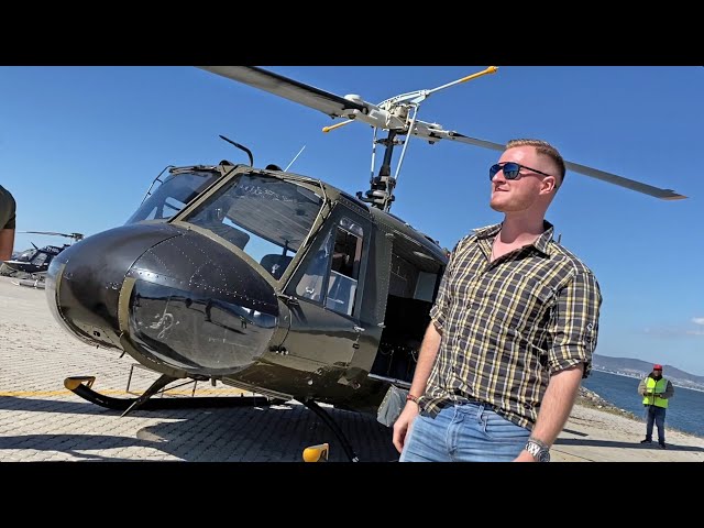 The Legend: HUEY Helicopter over Cape Town - THE SKYMONKEYYYs
