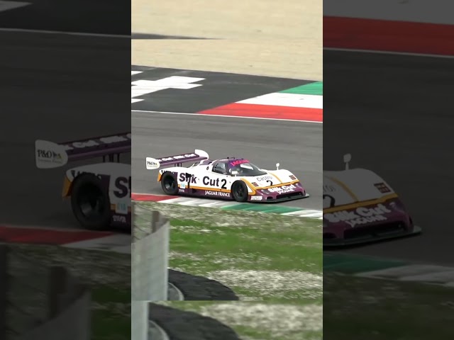 Jaguar XJR9 in action during Mugello Classic - full video on my yt channel
